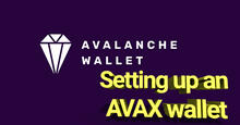 Setting up an AVAX wallet for storing
