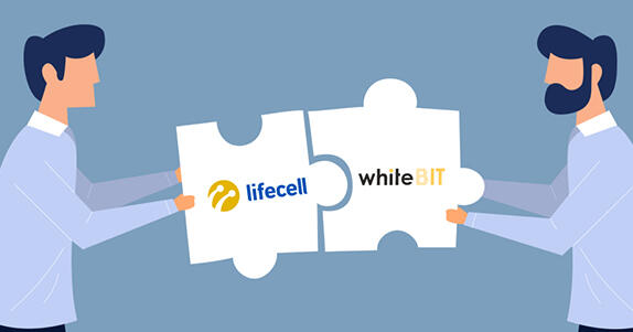 lifecell и WhiteBIT объединились