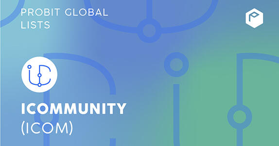 iCommunity (ICOM) листинг на ProBit Global