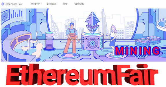 EthereumFair (ETHF) как майнить