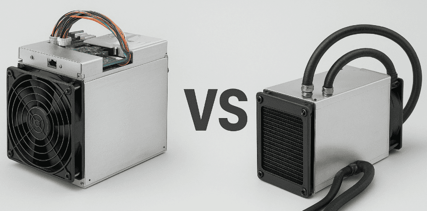 Воздушный vs водяной Асик