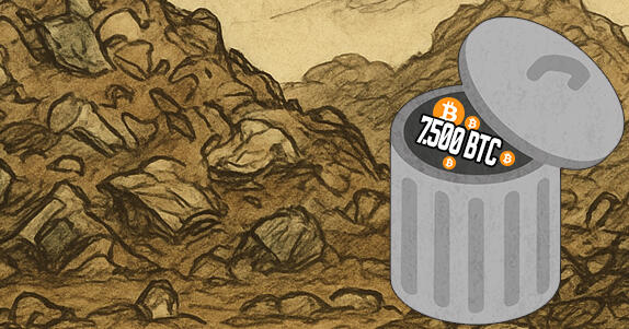 Биткоин на свалке