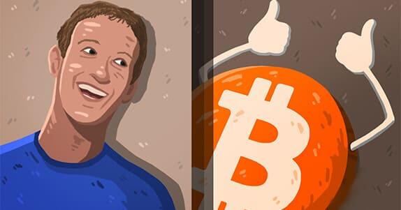 Цена биткойны не изменилась после обнародования Facebook Libra