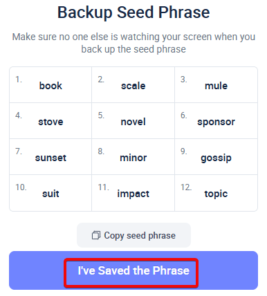 что такое сид фраза в кошельке